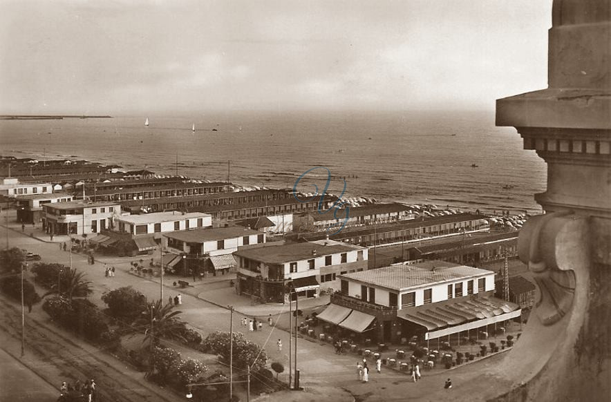 Veduta dal Principe Viareggio Anno 1936