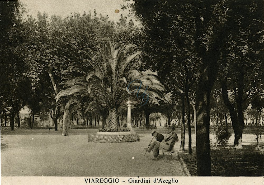 Giardini d’Azeglio Viareggio Anno 1937