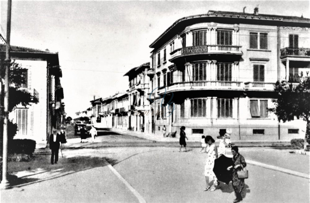 Pensione Villa Romana Viareggio Anno 1937