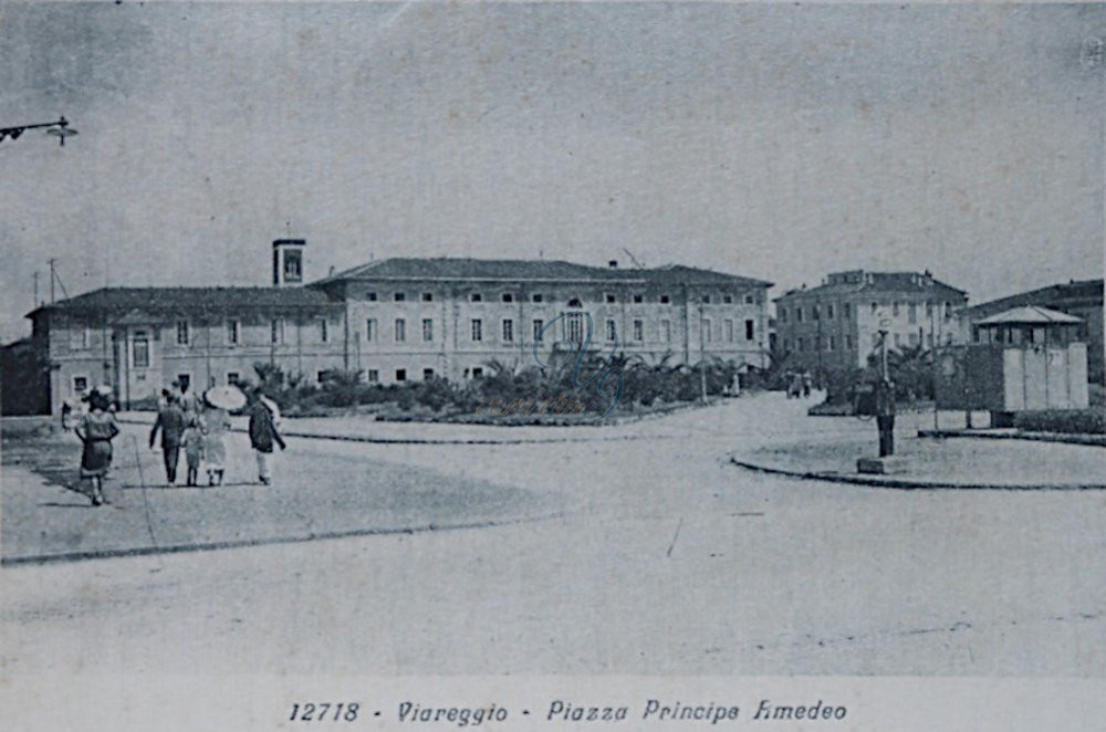 Piazza Principe Amedeo Viareggio Anno 1937