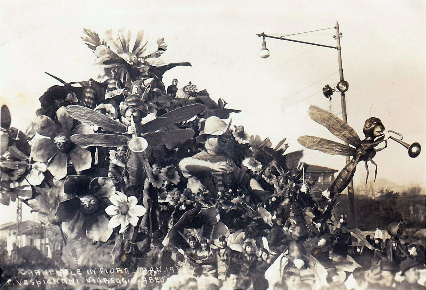 Carnevale in fiore Viareggio Anno 1938