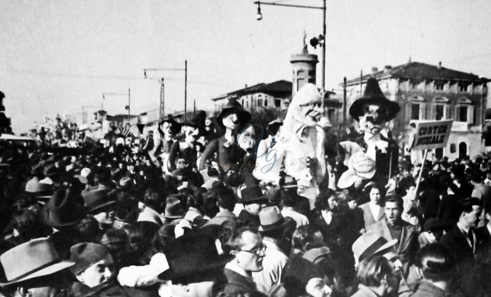 Corteo nunziale Viareggio Anno 1938