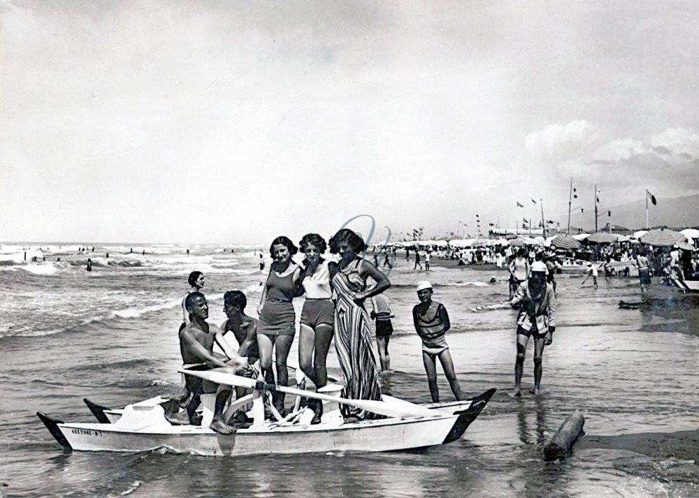 Foto ricordo Viareggio Anni '30