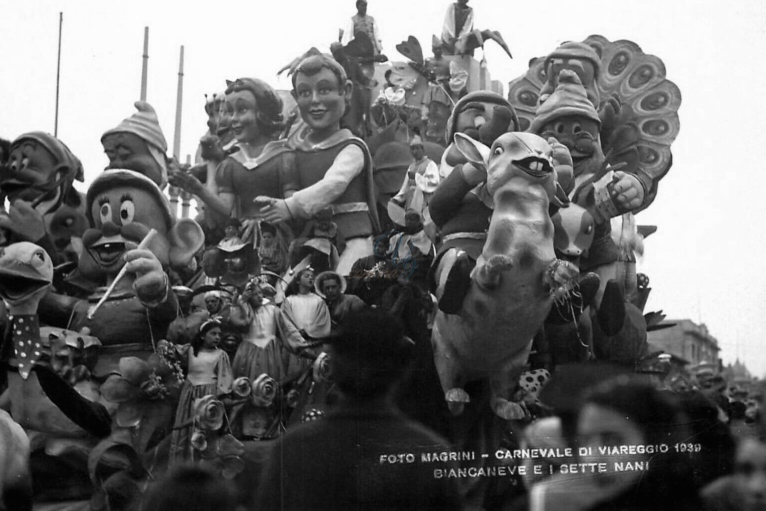 Biancaneve e i sette nani Viareggio Anno 1939