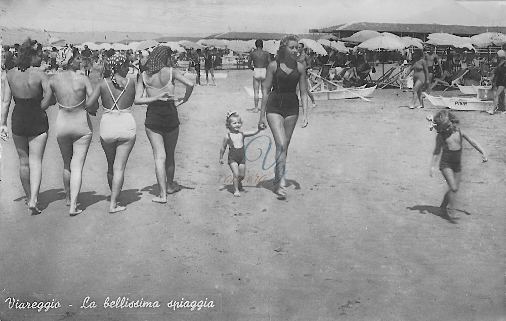 Bagni e bagnanti Viareggio Anni '40