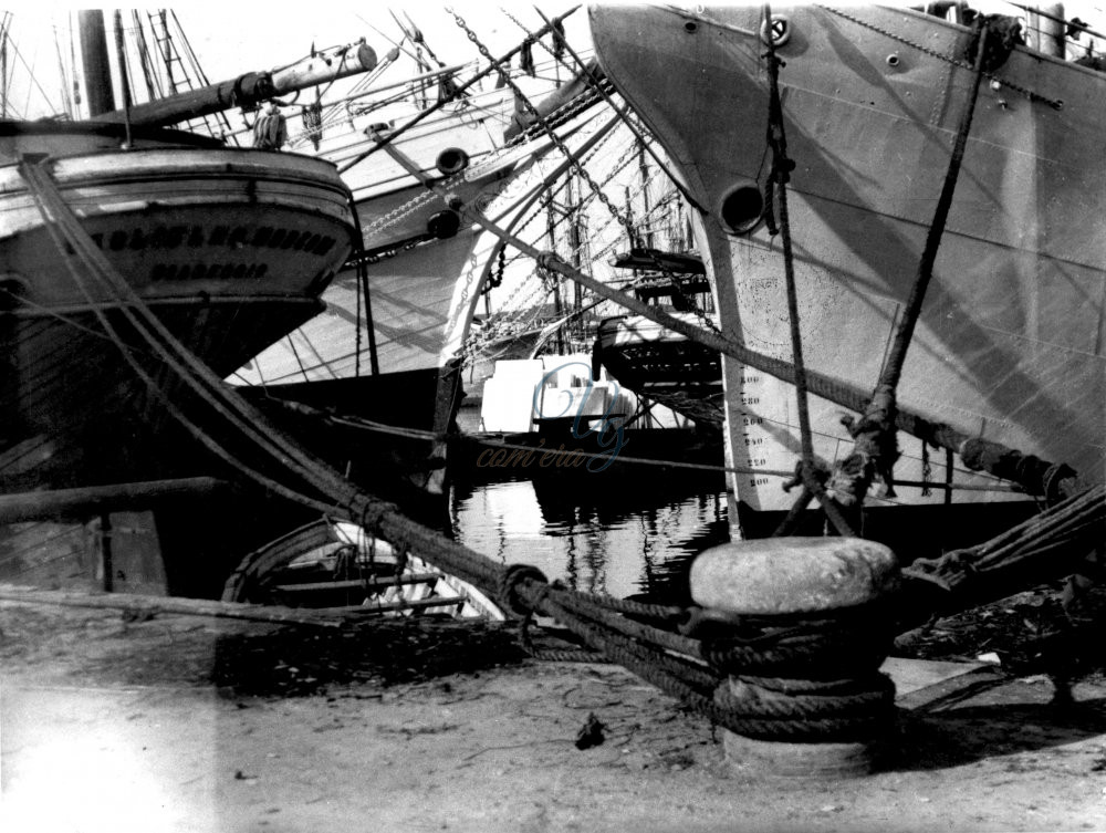 Barche in porto Viareggio Anni '40