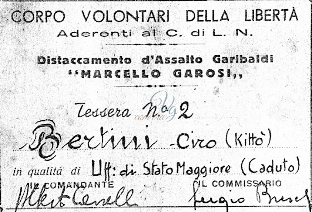 Corpo Volontari della Libert&agrave; Viareggio Anni '40