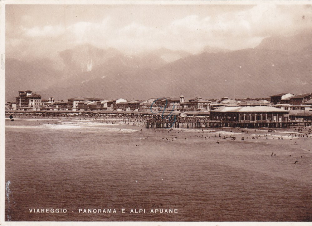 Mare e Spiaggia Viareggio Anni '40