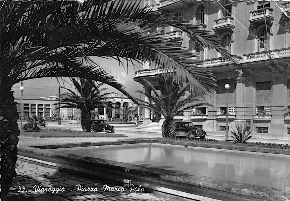 Piazza Marco Polo Viareggio Anno 1940