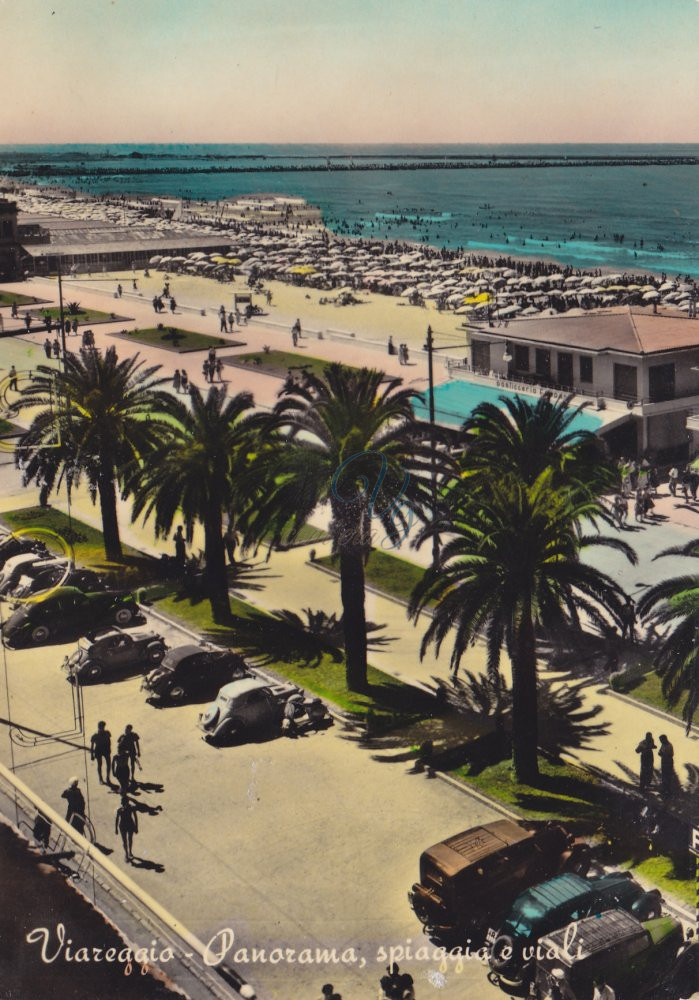 Piazza Mazzini Viareggio Anni '40