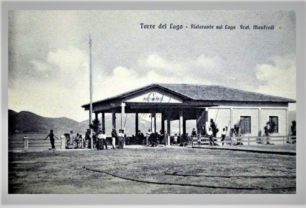 Ristorante sul lago Viareggio Anni '40