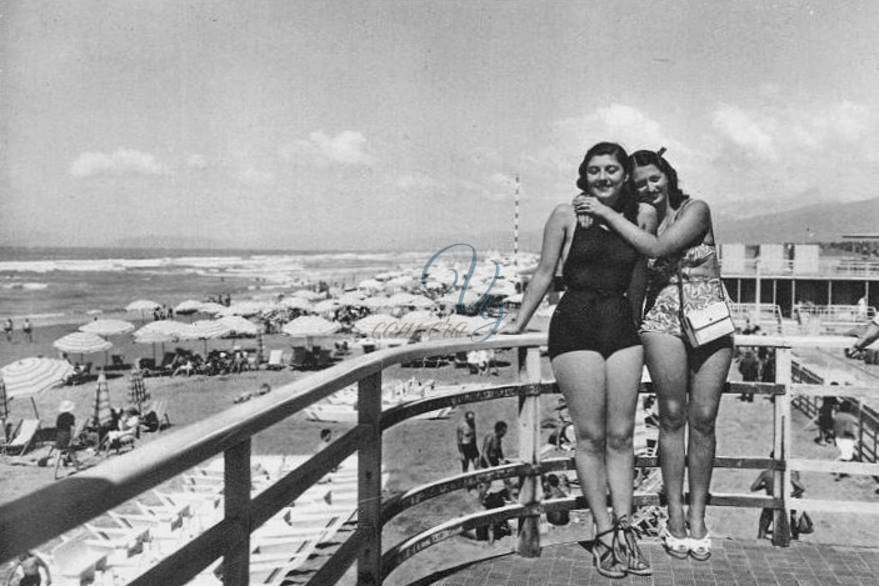 Spiaggia Viareggio Anni '40