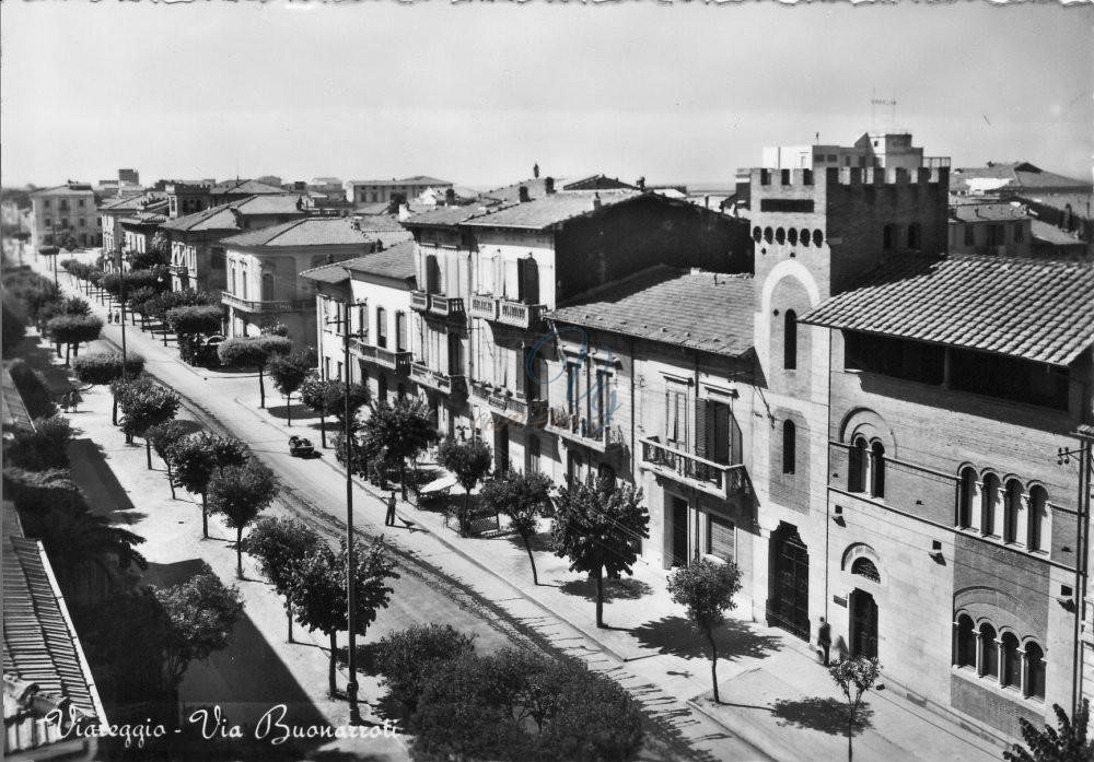 via Buonarroti Viareggio Anni '40