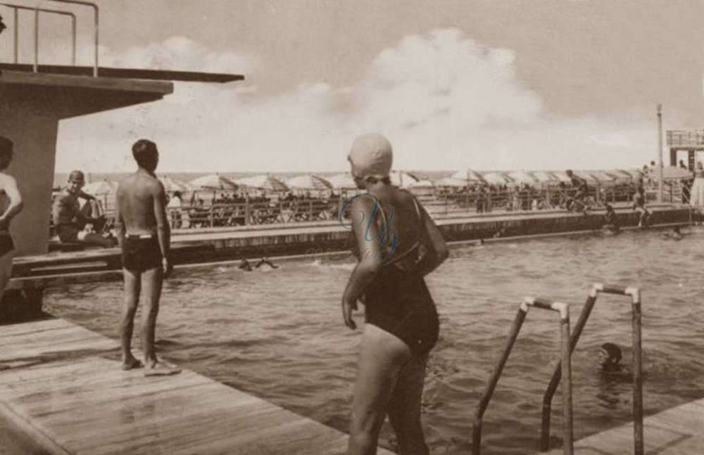 Bagno Principe di Piemonte Viareggio Anno 1941