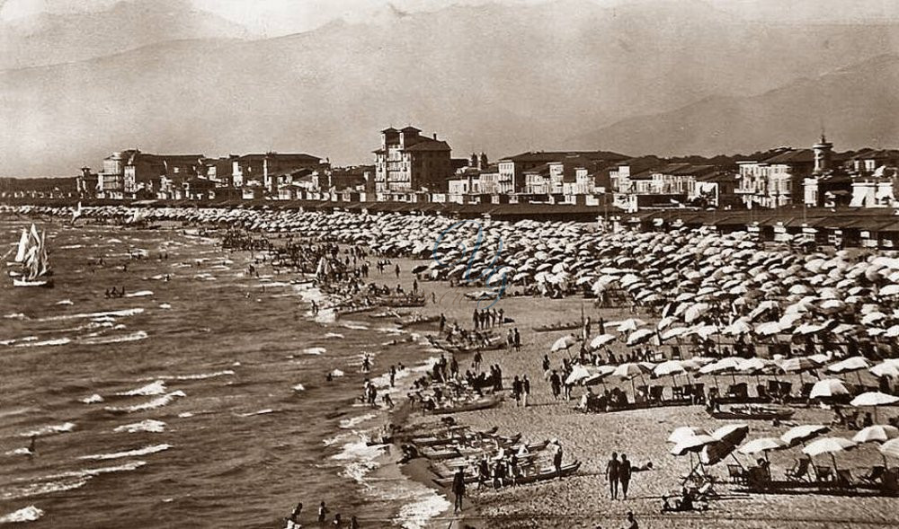 Spiaggia Viareggio Anno 1942