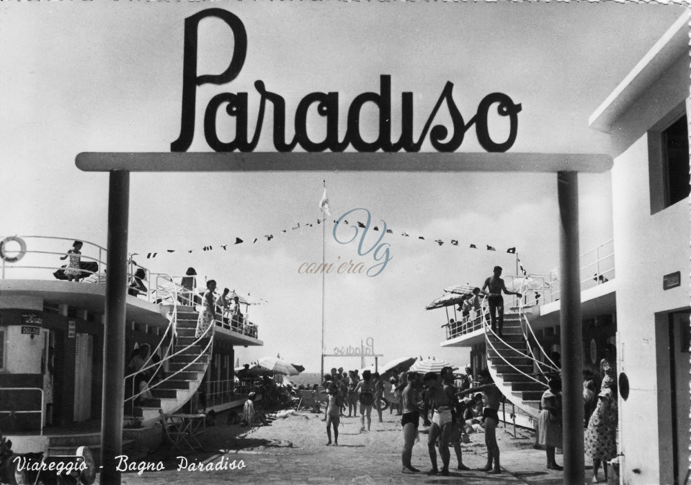 Bagno Paradiso Viareggio Anni '40