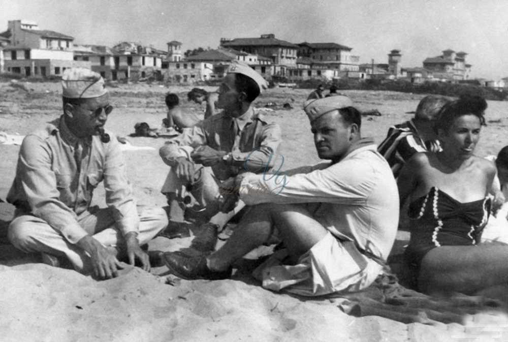 Militari alleati Americani Viareggio Anno 1945