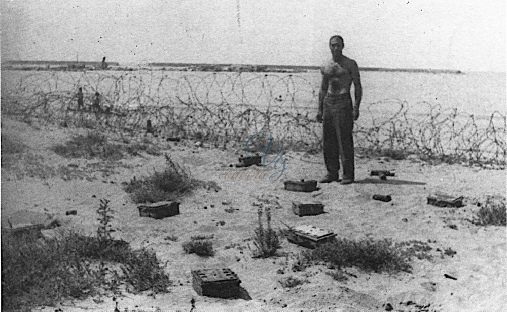 Mine e reticolati Viareggio Anno 1945