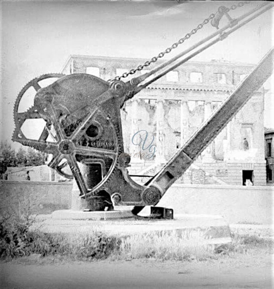 Argano del ponte Viareggio Anni '40