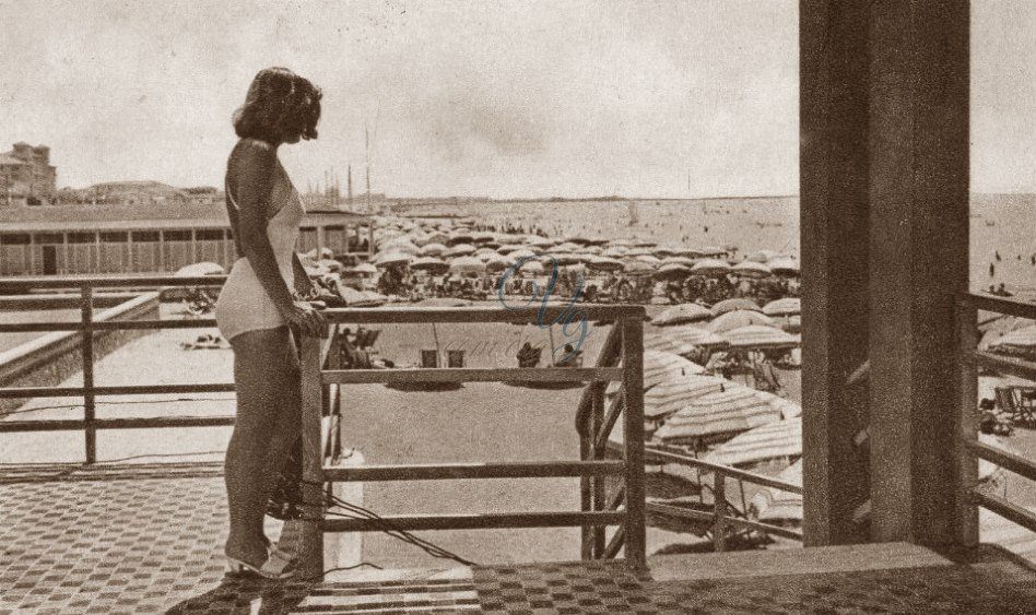 Bagno Principe di Piemonte Viareggio Anno 1948