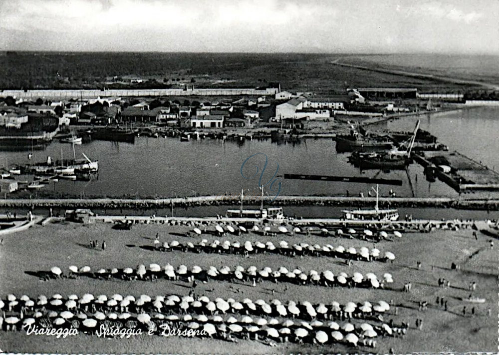 Panorama Viareggio Anno 1948