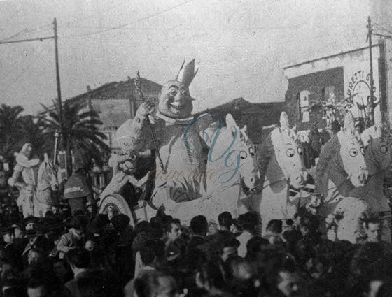 Re carnevale Viareggio Anno 1948