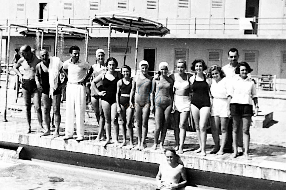 Allenamento collegiale Viareggio Anno 1949