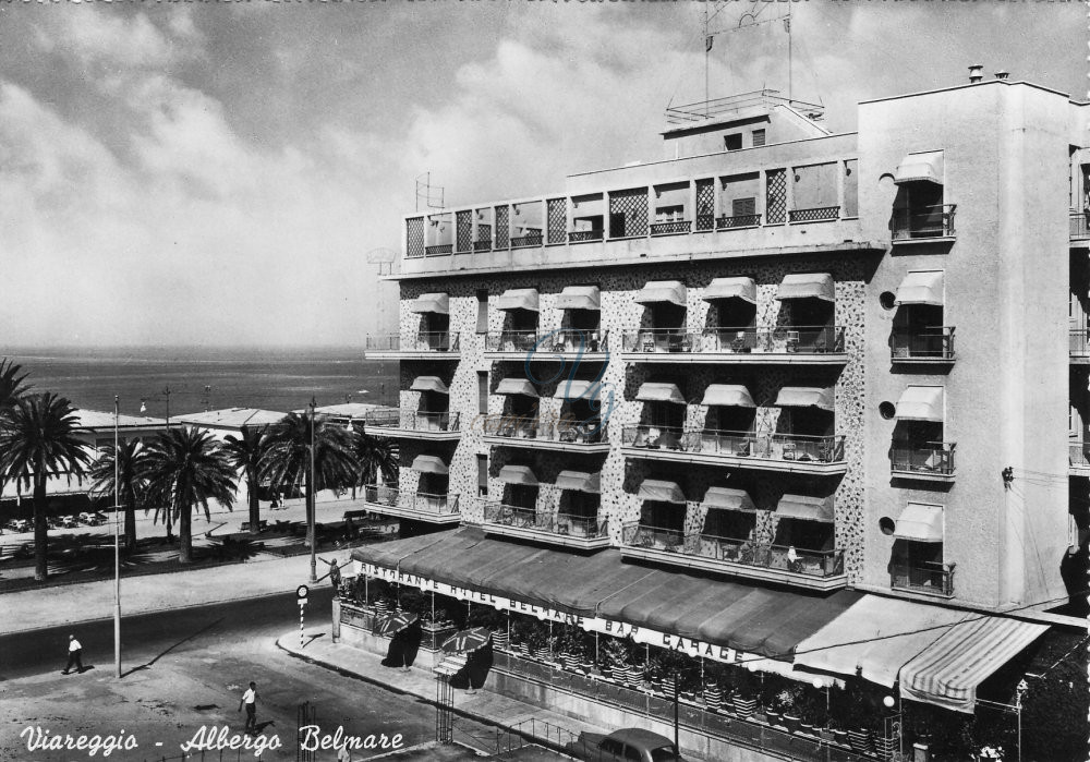 Albergo Belmare Viareggio Anni '50