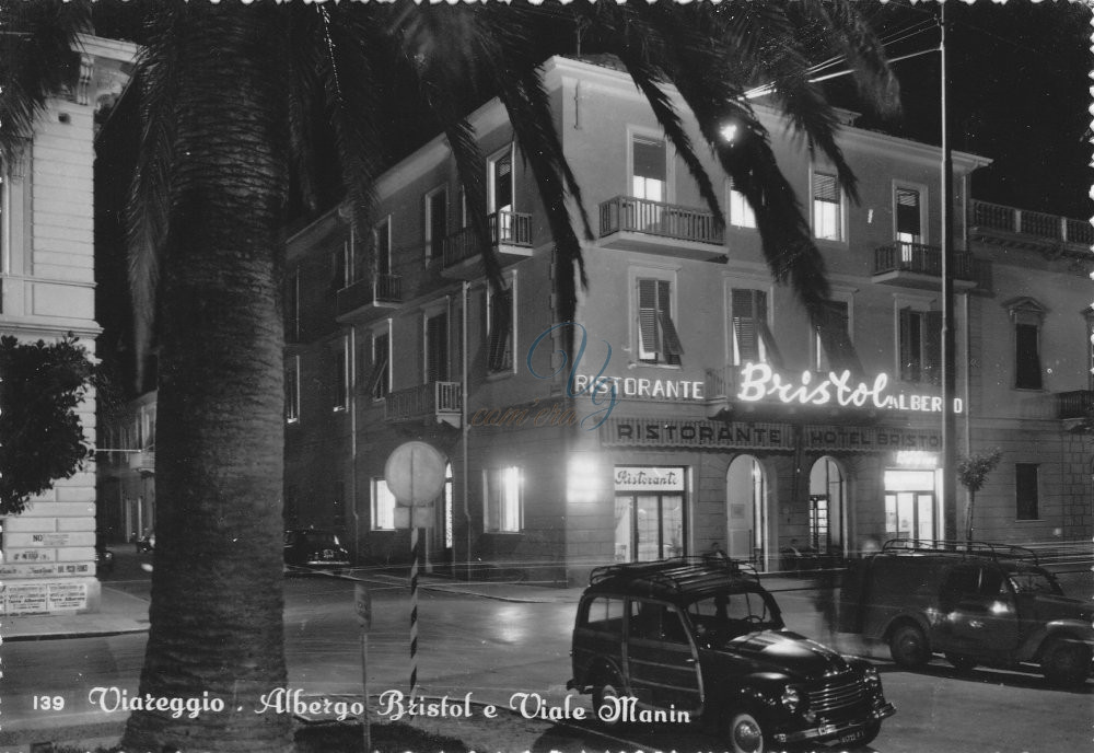 Albergo Ristorante Bristol Viareggio Anni '50