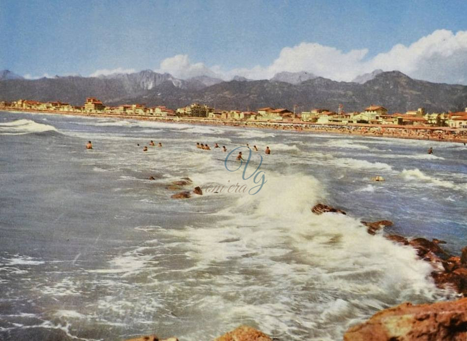 Bagni e bagnanti Viareggio Anni '50