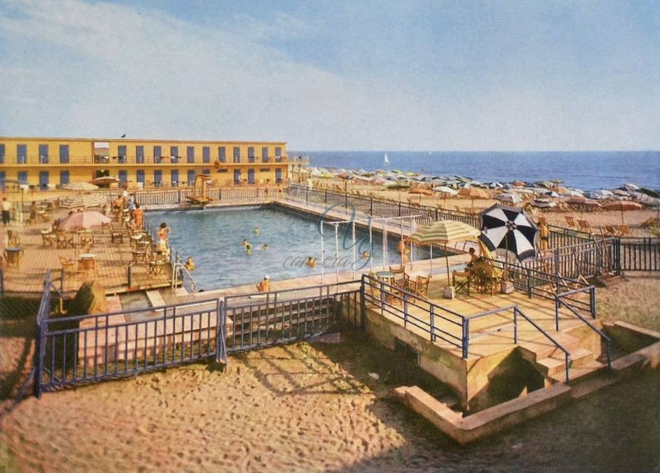 Bagno Principe di Piemonte Viareggio Anni '50