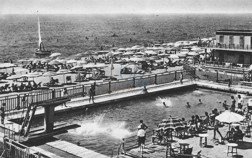 Bagno Principe di Piemonte Viareggio Anni '50