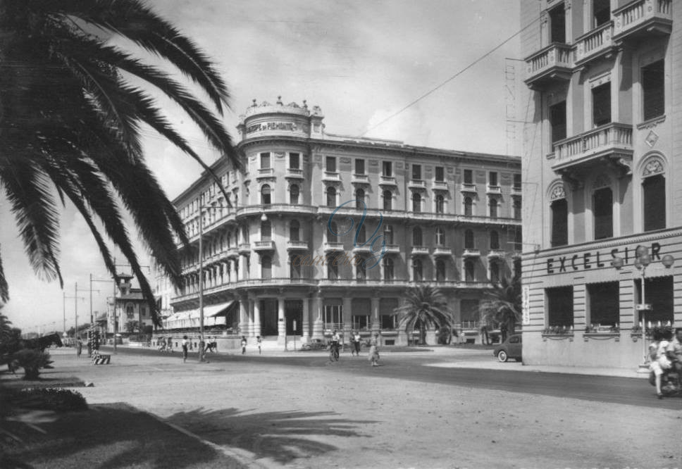 Hotel Principe di Piemonte ed Excelsior Viareggio Anni '50
