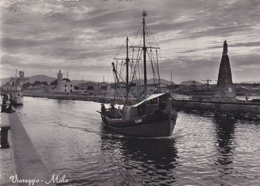 Il canale Burlamacca Viareggio Anni '50