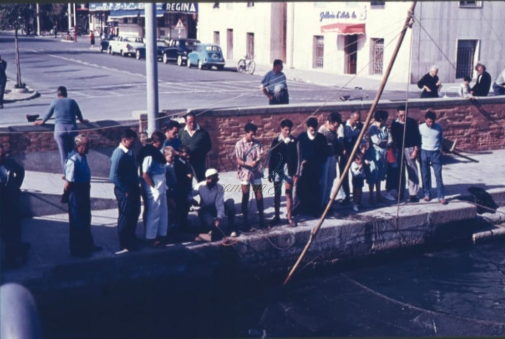 Lungo il Burlamacca Viareggio Anni '50