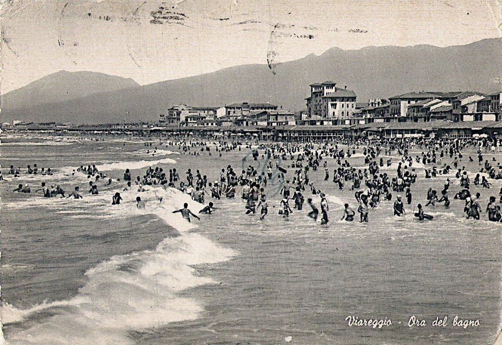 Ora del bagno Viareggio Anni '50