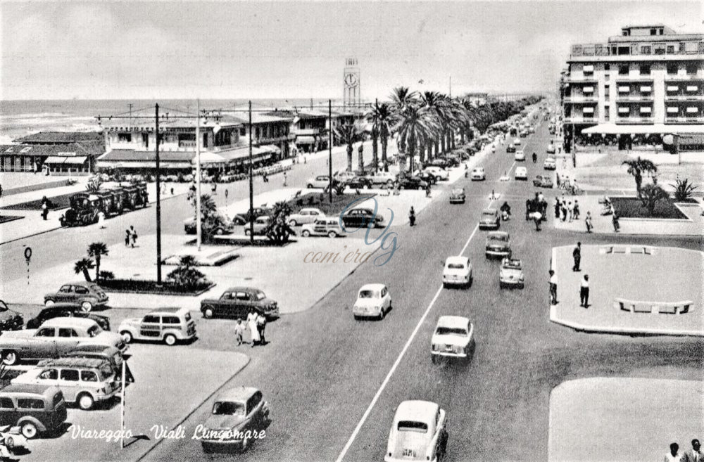 Piazza Mazzini Viareggio Anni '50