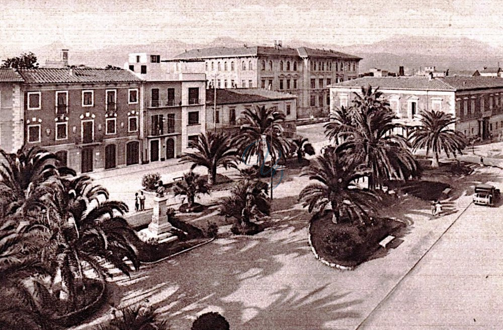 Piazza Shelley Viareggio Anno 1950