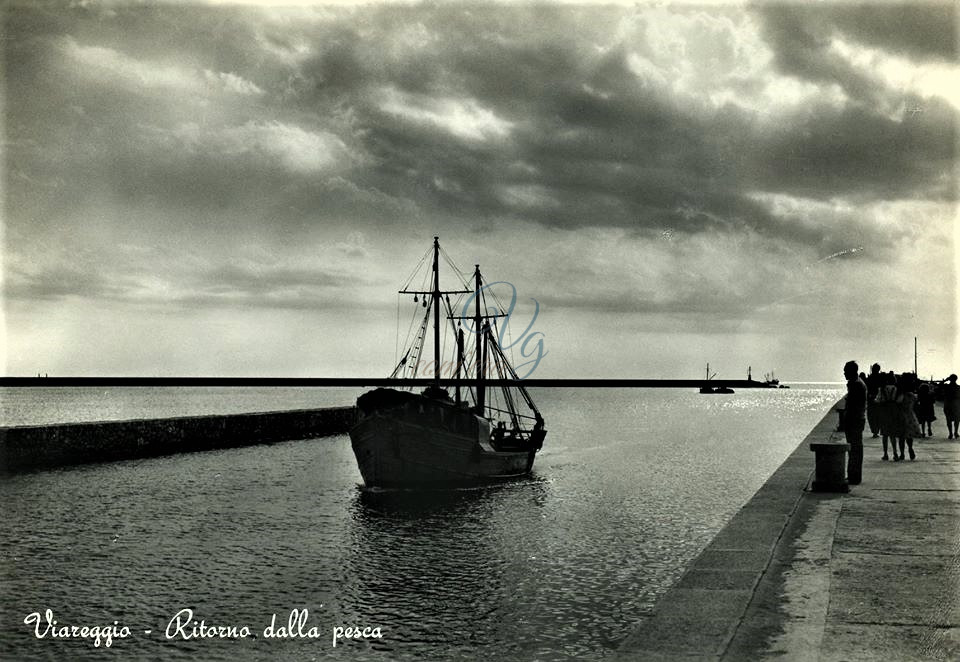 Ritorno dalla Pesca Viareggio Anni '50