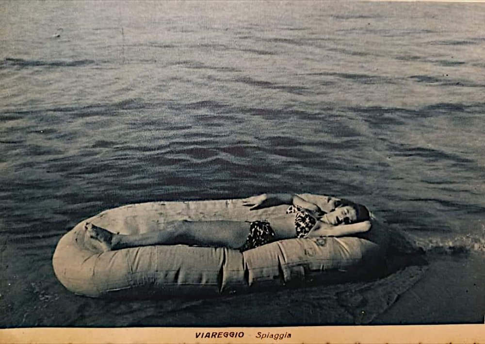 Spiaggia Viareggio Anno 1950