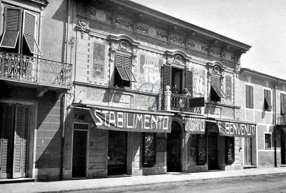 Stabilimento fotografico Benvenuti Viareggio Anni '50