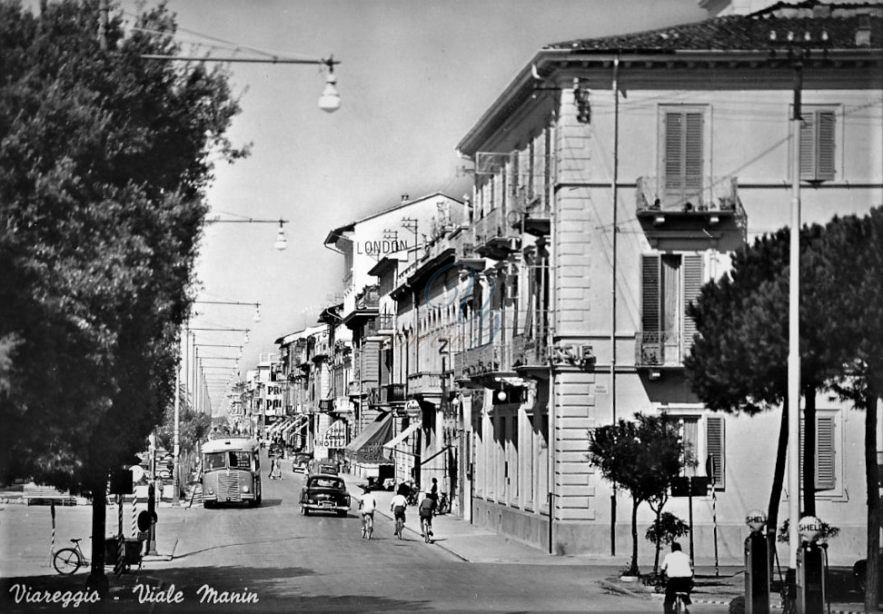 Viale Manin Viareggio Anni '50