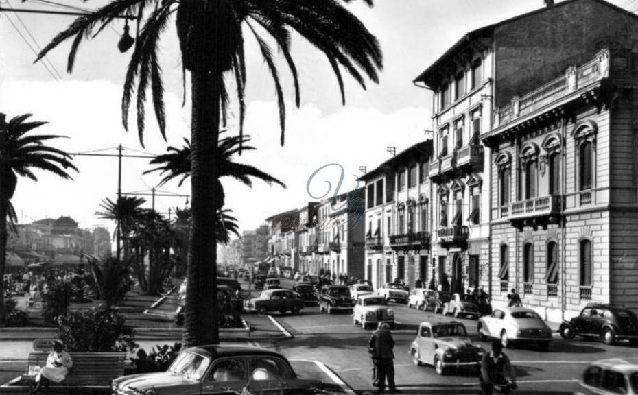 Viali a mare Viareggio Anni '50