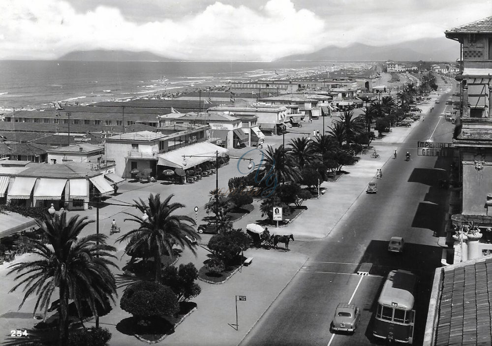 viale Carducci Viareggio Anni '50