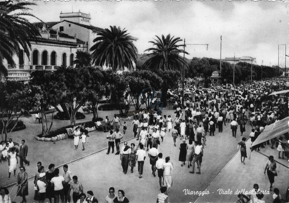 viale Margherita Viareggio Anni '50