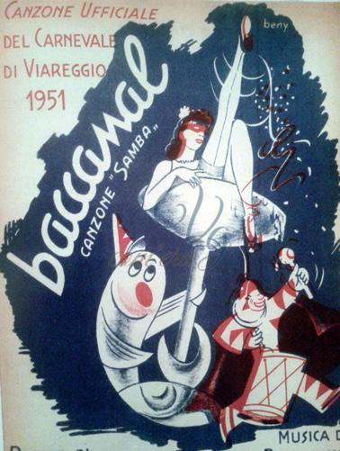 Baccanal Viareggio Anno 1951