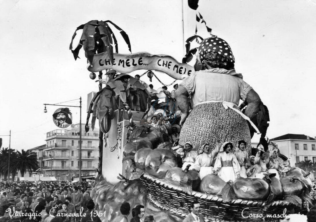 Che mele, che mele Viareggio Anno 1951