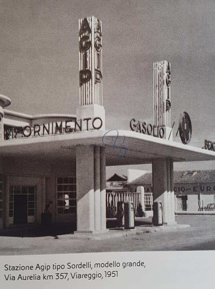 Distributore tipo Sordelli Viareggio Anno 1951