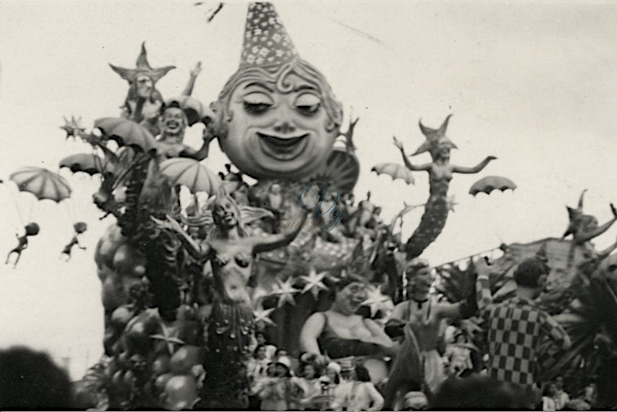 Notte di carnevale Viareggio Anno 1951