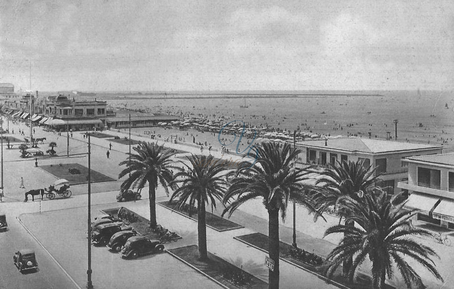 Piazza Mazzini Viareggio Anno 1951